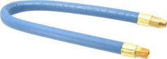 Coilhose Pneumatics - 24" Hose Length, 3/8" Nozzle Diam, 1/2" Hose ID, Coolant Hose - 3/8" NPT For Mist Coolant Systems - Eagle Tool & Supply