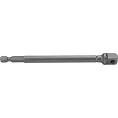 Apex - 3/8" Square Size Hex to Square Extension - 1/4" Hex Drive, 12" OAL - Eagle Tool & Supply