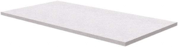 Made in USA - Plastic Straight Edge Workbench & Workstation Work Bench Top - 72" Long - Eagle Tool & Supply
