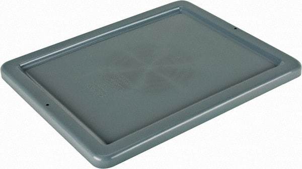 Rubbermaid - 19.6" Long x 15.6" Wide x 1" High Gray Lid - For Use with Rubbermaid - 1721, 1722 - Eagle Tool & Supply