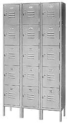 Lyon - 18 Door, 6 Tier, Locker - Eagle Tool & Supply