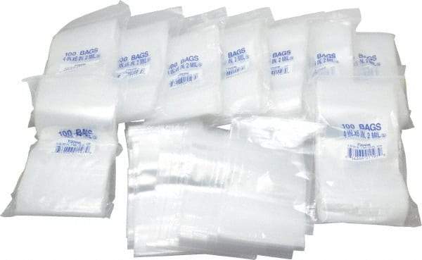 Value Collection - 4 x 6", 2 mil Self-Seal Polybags - Regular-Duty - Eagle Tool & Supply