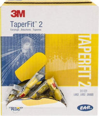 3M - Disposable, Uncorded, 32 dB Earplugs - Yellow, 200 Pairs - Eagle Tool & Supply