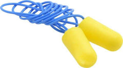 3M - Disposable, Corded, 32 dB Earplugs - Yellow, 200 Pairs - Eagle Tool & Supply