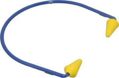 3M - Reusable, Banded, 20 dB, Cone Earplugs - Yellow - Eagle Tool & Supply