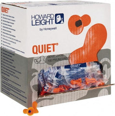 Howard Leight - Reusable, Corded, 26 dB, Taper Flare Earplugs - Orange, 100 Pairs - Eagle Tool & Supply