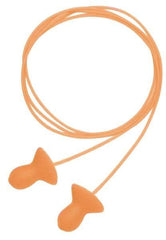 Howard Leight - Reusable, Corded, 26 dB, Taper Flare Earplugs - Orange, 50 Pairs - Eagle Tool & Supply