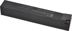 Kennametal - SCLC, Right Hand Cut, 5° Lead Angle, 5/8" Shank Height x 5/8" Shank Width, Neutral Rake Indexable Turning Toolholder - 4" OAL, CC..21.5. Insert Compatibility, Series Screw-On - Eagle Tool & Supply