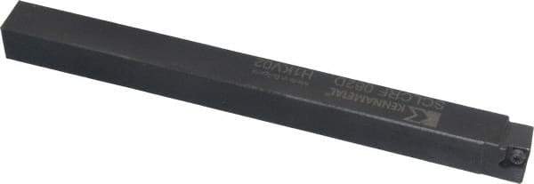 Kennametal - SCLC, Right Hand Cut, 5° Lead Angle, 1/2" Shank Height x 1/2" Shank Width, Neutral Rake Indexable Turning Toolholder - 6" OAL, CC..21.5. Insert Compatibility, Series Screw-On - Eagle Tool & Supply