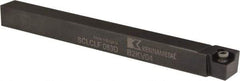 Kennametal - SCLC, Left Hand Cut, 5° Lead Angle, 1/2" Shank Height x 1/2" Shank Width, Neutral Rake Indexable Turning Toolholder - 6" OAL, CC..32.5. Insert Compatibility, Series Screw-On - Eagle Tool & Supply