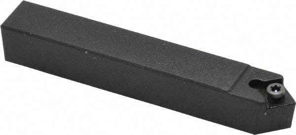 Kennametal - SCMC, Neutral Cut, 0° Lead Angle, 3/8" Shank Height x 3/8" Shank Width, Neutral Rake Indexable Turning Toolholder - 2-1/2" OAL, CC..21.5. Insert Compatibility, Series Screw-On - Eagle Tool & Supply
