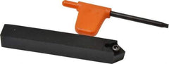 Kennametal - SCMC, Neutral Cut, 0° Lead Angle, 1/2" Shank Height x 1/2" Shank Width, Neutral Rake Indexable Turning Toolholder - 3-1/2" OAL, CC..32.5. Insert Compatibility, Series Screw-On - Eagle Tool & Supply