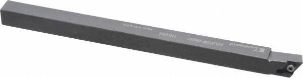 Kennametal - SDJC, Right Hand Cut, 3° Lead Angle, 3/8" Shank Height x 3/8" Shank Width, Neutral Rake Indexable Turning Toolholder - 6" OAL, DC..21.5. Insert Compatibility, Series Screw-On - Eagle Tool & Supply
