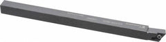 Kennametal - SDJC, Right Hand Cut, 3° Lead Angle, 3/8" Shank Height x 3/8" Shank Width, Neutral Rake Indexable Turning Toolholder - 6" OAL, DC..21.5. Insert Compatibility, Series Screw-On - Eagle Tool & Supply