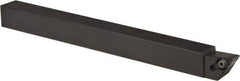 Kennametal - SDJC, Right Hand Cut, 3° Lead Angle, 1/2" Shank Height x 1/2" Shank Width, Neutral Rake Indexable Turning Toolholder - 6" OAL, DC..21.5. Insert Compatibility, Series Screw-On - Eagle Tool & Supply