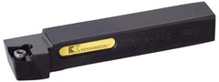 Kennametal - SCRP, Left Hand Cut, 15° Lead Angle, 1/2" Shank Height x 1/2" Shank Width, Positive Rake Indexable Turning Toolholder - 3-1/2" OAL, CP..32.5. Insert Compatibility, Series Screw-On - Eagle Tool & Supply