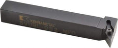 Kennametal - SVUB, Left Hand Cut, 3° Lead Angle, 1/2" Shank Height x 1/2" Shank Width, Neutral Rake Indexable Turning Toolholder - 3-1/2" OAL, VB..22. Insert Compatibility, Series Screw-On - Eagle Tool & Supply