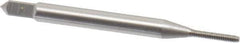 OSG - #0-80 UNF H4 Thread Limit Modified Bottoming Thread Forming Tap - Cobalt, Bright Finish, 1-5/8" OAL, 5/16" Thread Length, Right Hand Thread, Series HY-PRO NRT - Eagle Tool & Supply