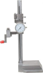 Value Collection - 6" Stainless Steel Dial Height Gage - 0.001" Graduation, Dial Display - Eagle Tool & Supply