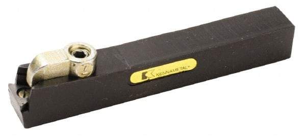 Kennametal - CTCP, Neutral Cut, 0° Lead Angle, 25mm Shank Height x 18mm Shank Width, Positive Rake Indexable Turning Toolholder - 150mm OAL, TP..2204.. Insert Compatibility, Series Kendex - Eagle Tool & Supply