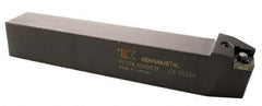 Kennametal - PCBN, Right Hand Cut, 5° Lead Angle, 25mm Shank Height x 25mm Shank Width, Negative Rake Indexable Turning Toolholder - 150mm OAL, CN..1204.. Insert Compatibility, Series Kenlever - Eagle Tool & Supply