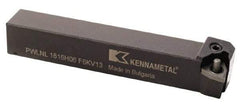 Kennametal - PWLN, Left Hand Cut, 5° Lead Angle, 25mm Shank Height x 25mm Shank Width, Negative Rake Indexable Turning Toolholder - 150mm OAL, WN..0804.. Insert Compatibility, Series Kenlever - Eagle Tool & Supply