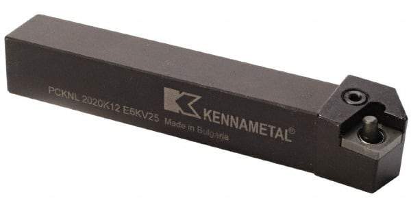Kennametal - PCKN, Right Hand Cut, 15° Lead Angle, 20mm Shank Height x 20mm Shank Width, Negative Rake Indexable Turning Toolholder - 125mm OAL, CN..1204.. Insert Compatibility, Series Kenlever - Eagle Tool & Supply