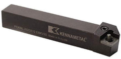 Kennametal - PCKN, Right Hand Cut, 15° Lead Angle, 20mm Shank Height x 20mm Shank Width, Negative Rake Indexable Turning Toolholder - 125mm OAL, CN..1204.. Insert Compatibility, Series Kenlever - Eagle Tool & Supply