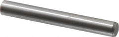 Value Collection - 10mm Diam x 80mm Pin Length Alloy Steel Standard Dowel Pin - C 58-62 Hardness, 37,100 Lb Breaking Strength, 1 Rounded End - Eagle Tool & Supply