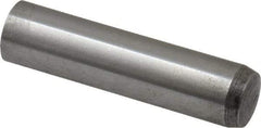 Value Collection - 12mm Diam x 50mm Pin Length Alloy Steel Standard Dowel Pin - C 58-62 Hardness, 53,400 Lb Breaking Strength, 1 Rounded End - Eagle Tool & Supply
