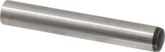 Value Collection - 12mm Diam x 80mm Pin Length Alloy Steel Standard Dowel Pin - C 58-62 Hardness, 53,400 Lb Breaking Strength, 1 Rounded End - Eagle Tool & Supply
