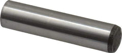 Value Collection - 16mm Diam x 70mm Pin Length Alloy Steel Standard Dowel Pin - C 58-62 Hardness, 94,900 Lb Breaking Strength, 1 Rounded End - Eagle Tool & Supply