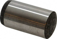 Value Collection - 25mm Diam x 50mm Pin Length Alloy Steel Standard Dowel Pin - C 58-62 Hardness, 232,000 Lb Breaking Strength, 1 Rounded End - Eagle Tool & Supply
