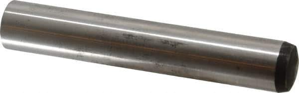 Value Collection - 25mm Diam x 150mm Pin Length Alloy Steel Standard Dowel Pin - C 58-62 Hardness, 232,000 Lb Breaking Strength, 1 Rounded End - Eagle Tool & Supply