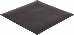 Made in USA - 12" Long, 12" Wide, 1/8" Thick, Neoprene Rubber Foam Sheet - 45 to 55 Durometer, Black, -40 to 225°F, 2,500 psi Tensile Strength, Plain Backing, Stock Length - Eagle Tool & Supply