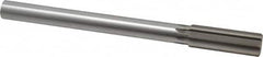 Made in USA - 0.878" High Speed Steel 8 Flute Chucking Reamer - Eagle Tool & Supply