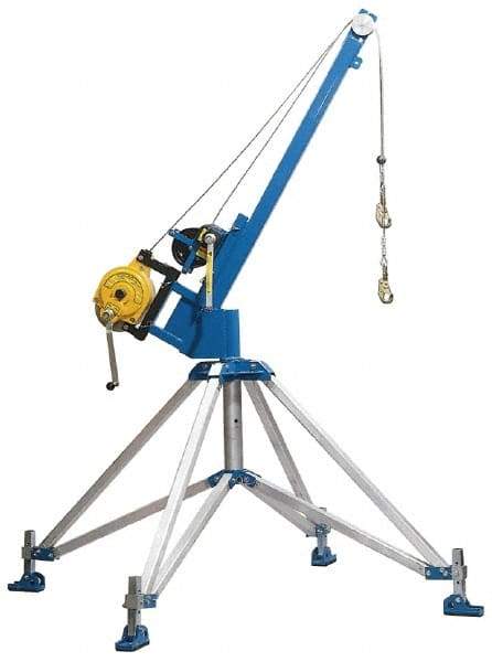 Gemtor - Confined Space Entry & Retrieval Systems Hoist Type: Quadpod Hoist Base: Portable - Eagle Tool & Supply