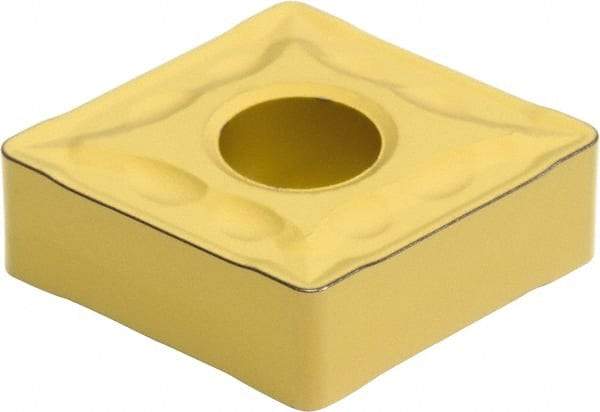 Sumitomo - CNMG432 EMU Grade AC810P Carbide Turning Insert - Al2O3 Finish, 80° Diamond, 1/2" Inscr Circle, 3/16" Thick, 1/32" Corner Radius - Eagle Tool & Supply
