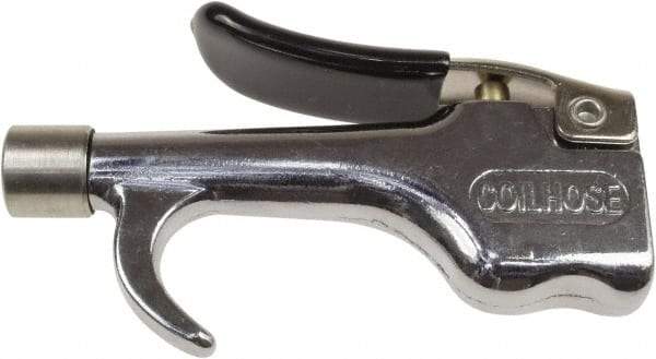 Coilhose Pneumatics - Tamperproof Safety Nozzle Thumb Lever Blow Gun - 1/4 NPT, Zinc - Eagle Tool & Supply