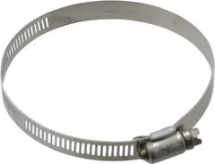 IDEAL TRIDON - SAE Size 60, 3-5/16 to 4-1/4" Diam, Stainless Steel Worm Drive Clamp - 1/2" Wide, Material Grade 201/305, Series 620 - Eagle Tool & Supply