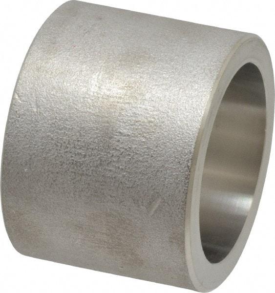 Merit Brass - 1-1/2" Grade 304 Stainless Steel Pipe Coupling - Socket Weld x Socket Weld End Connections, 3,000 psi - Eagle Tool & Supply