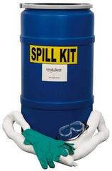 PRO-SAFE - Oil Only Spill Kit - 30 Gal Drum - Eagle Tool & Supply