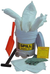 PRO-SAFE - Oil Only Spill Kit - 5 Gal Polypropylene Pail - Eagle Tool & Supply