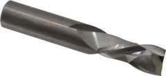 Onsrud - 1/2" Cutting Diam x 1-1/8" Length of Cut, 2 Flute, Compression Spiral Router Bit - Uncoated, Right Hand Cut, Solid Carbide, 3" OAL x 1/2" Shank Diam, Double Edge, 30° Helix Angle - Eagle Tool & Supply