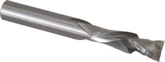 Onsrud - 1/2" Cutting Diam x 1-5/8" Length of Cut, 2 Flute, Compression Spiral Router Bit - Uncoated, Right Hand Cut, Solid Carbide, 4" OAL x 1/2" Shank Diam, Double Edge, 30° Helix Angle - Eagle Tool & Supply