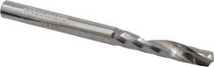 Onsrud - 1/4" Cutting Diam x 1-1/4" Length of Cut, 1 Flute, Upcut Spiral Router Bit - Uncoated, Right Hand Cut, Solid Carbide, 3" OAL x 1/4" Shank Diam, Single Edge - Eagle Tool & Supply