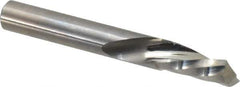 Onsrud - 3/8" Cutting Diam x 3/4" Length of Cut, 1 Flute, Downcut Spiral Router Bit - Uncoated, Right Hand Cut, Solid Carbide, 3" OAL x 3/8" Shank Diam, Single Edge, 21° Helix Angle - Eagle Tool & Supply