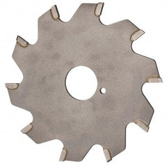 Onsrud - 3" Diam x 0.095" Blade Thickness x 5/8" Arbor Hole Diam, 10 Tooth Slitting and Slotting Saw - Arbor Connection, Right Hand, Uncoated, Carbide-Tipped, 0° Rake - Eagle Tool & Supply