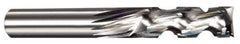 Onsrud - 1/2" Cutting Diam x 2-1/8" Length of Cut, 16 Flute, Burr Spiral Router Bit - Uncoated, Right Hand Cut, Solid Carbide, 4" OAL x 1/2" Shank Diam, Double Edge - Eagle Tool & Supply