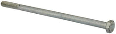 Value Collection - M8x1.25mm Metric Coarse, 160mm Length Under Head Hex Head Cap Screw - Partially Threaded, Grade 8.8 Steel, Zinc-Plated Finish, 13mm Hex - Eagle Tool & Supply